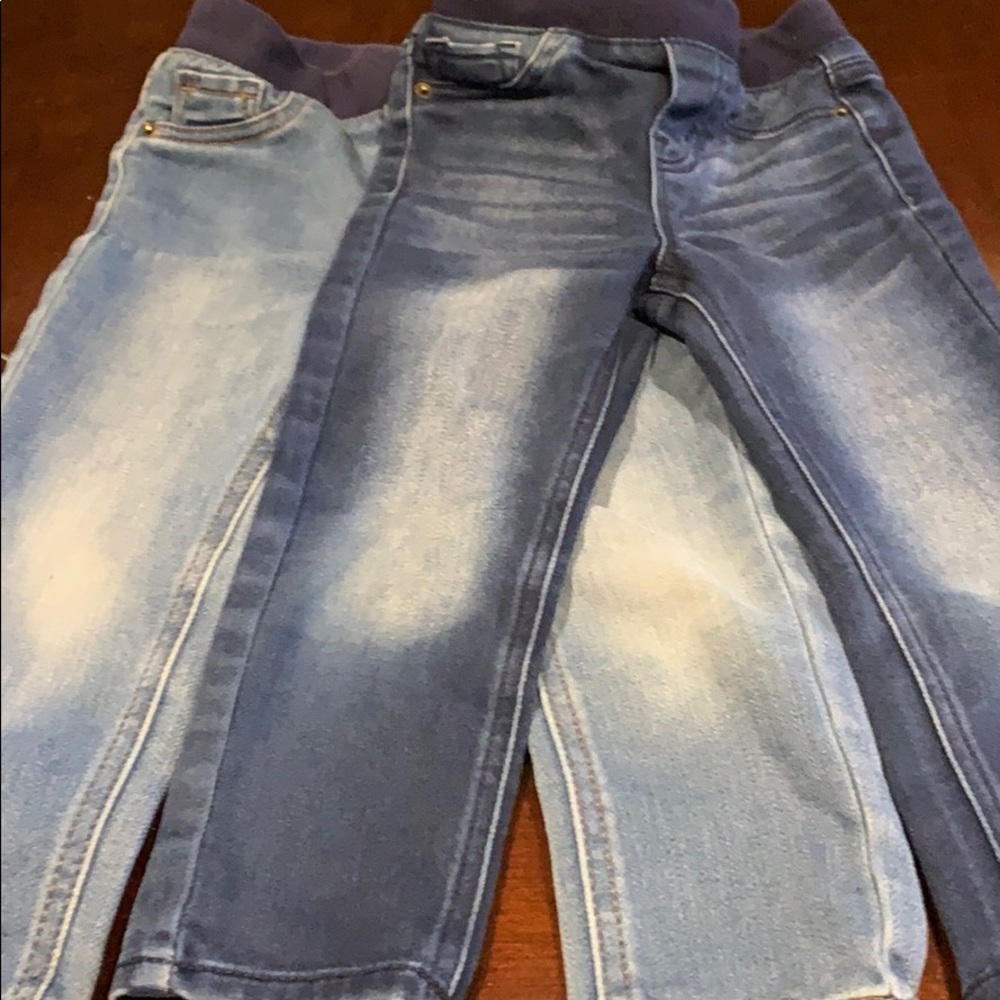 Stretch band jeans